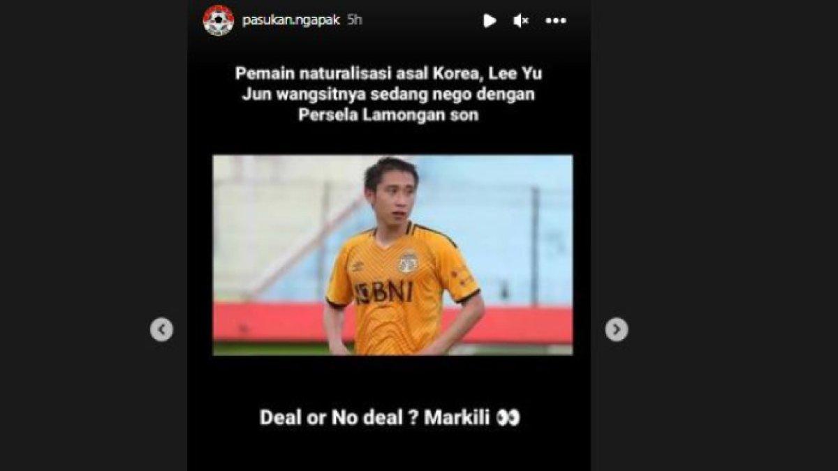 Lee Yu-Jun Persela Lamongan 22