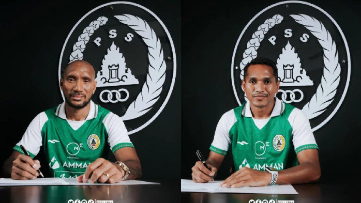 Leonard Tupamahu (kiri) dan Abduh Lestaluhu (kanan).