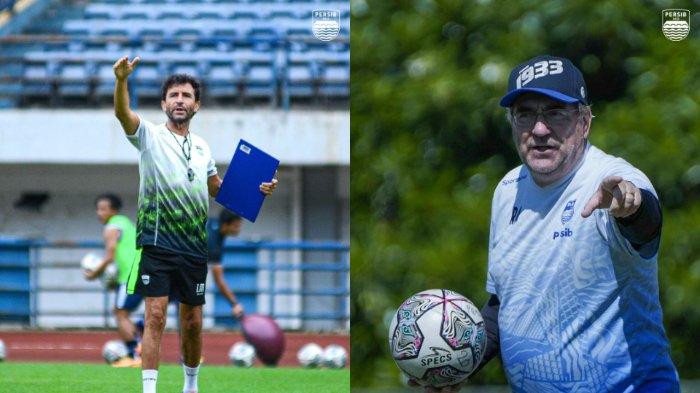 Luis Milla (kiri) dan Robert Alberts (kanan) pada postingan Instagram @persib. Manajemen Persib Bandung tepat depak Robert Alberts?