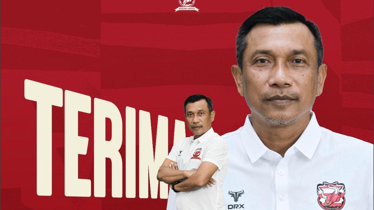 Madura United lepas Widodo Cahyono Putro.