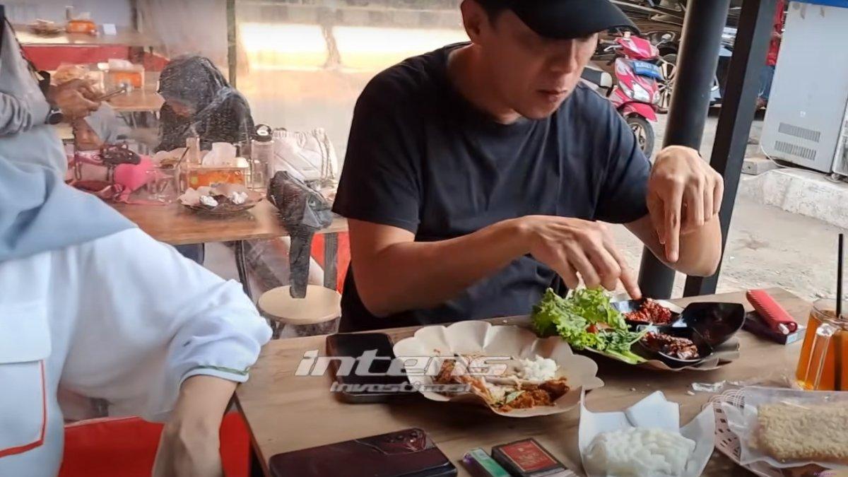 makanan raffi ahmad di warung mang adin