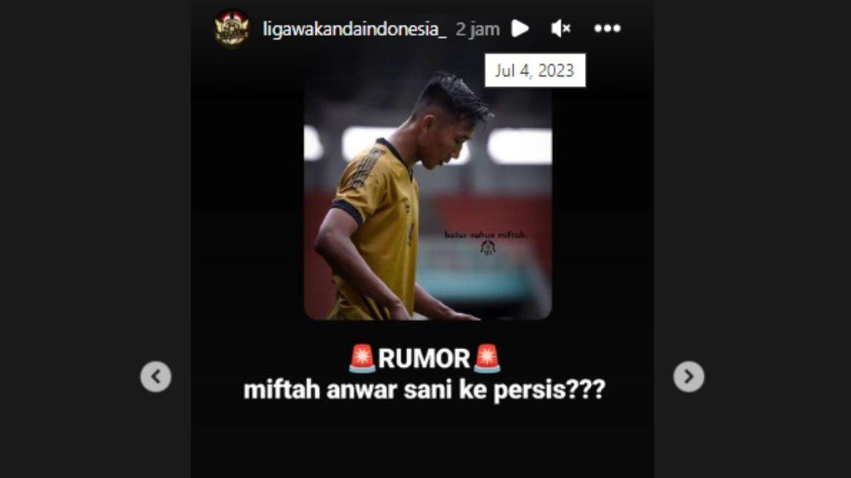 Miftah Anwar Sani diiuskan merapat ke Persis Solo.