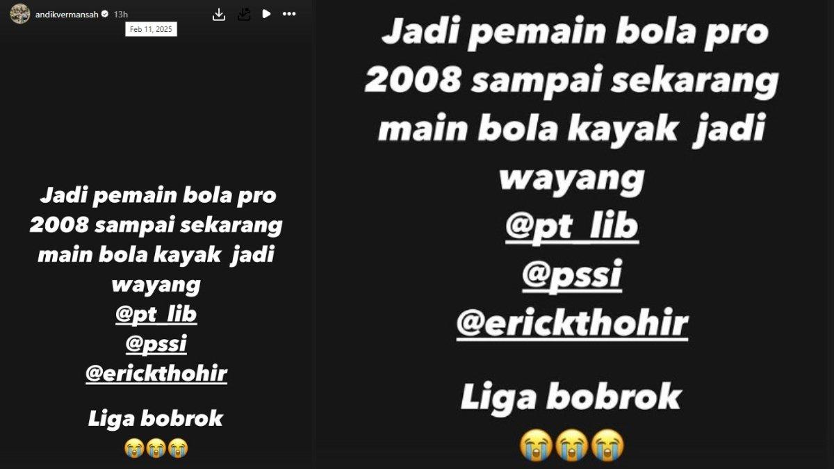 Komentar sarkas Andik Vermansyah setelah Persiraja Banda Aceh dikalahkan PSPS Riau.