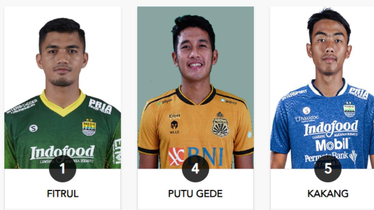 Nick-Jupa tak ada dalam daftar pemain Persib Bandung di laman resmi LIB.