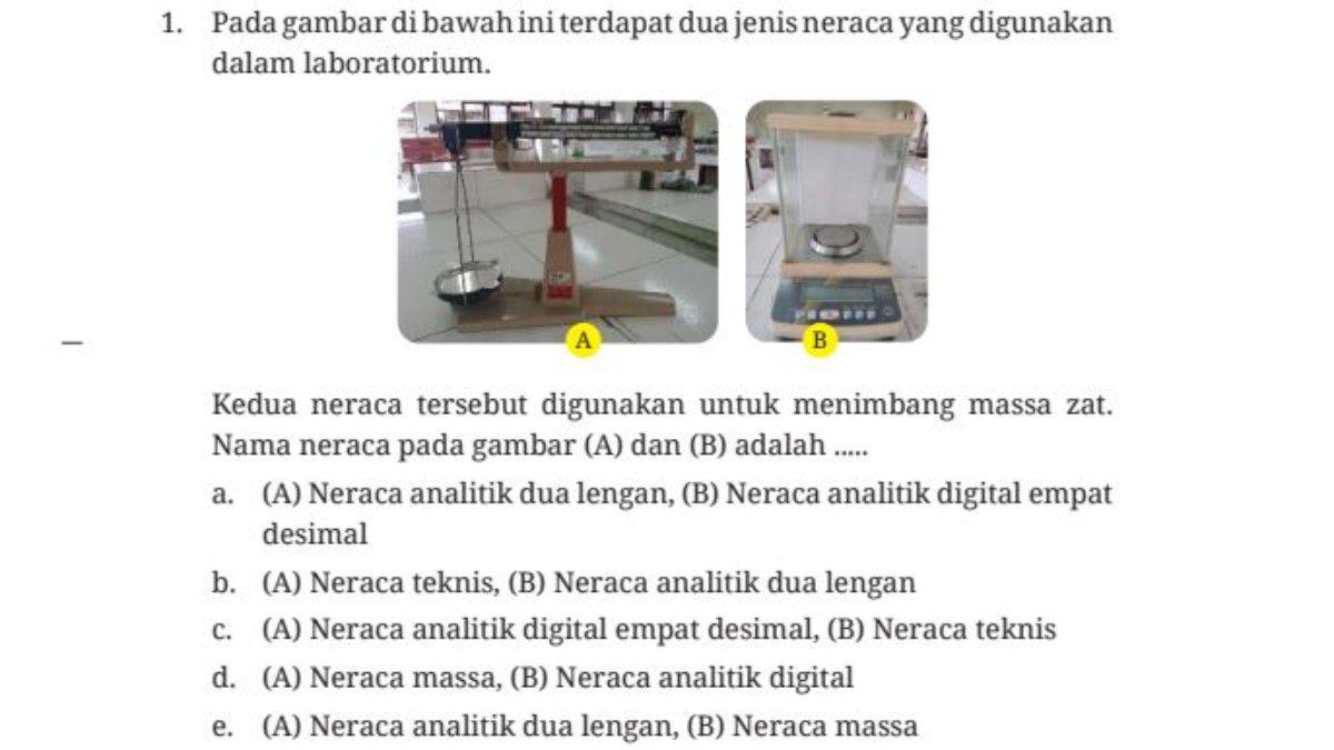 Soal nomor 1,Asesmen Semester 2: Pilihan Ganda.