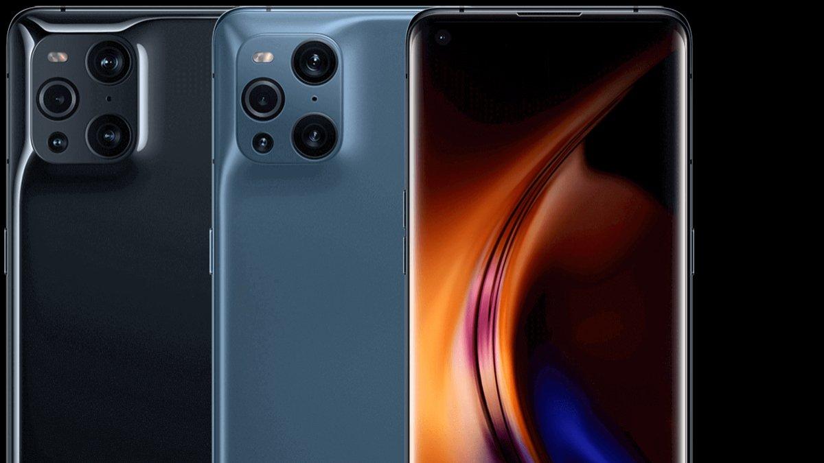 Tampilan HP Oppo FInd X3 Pro.
