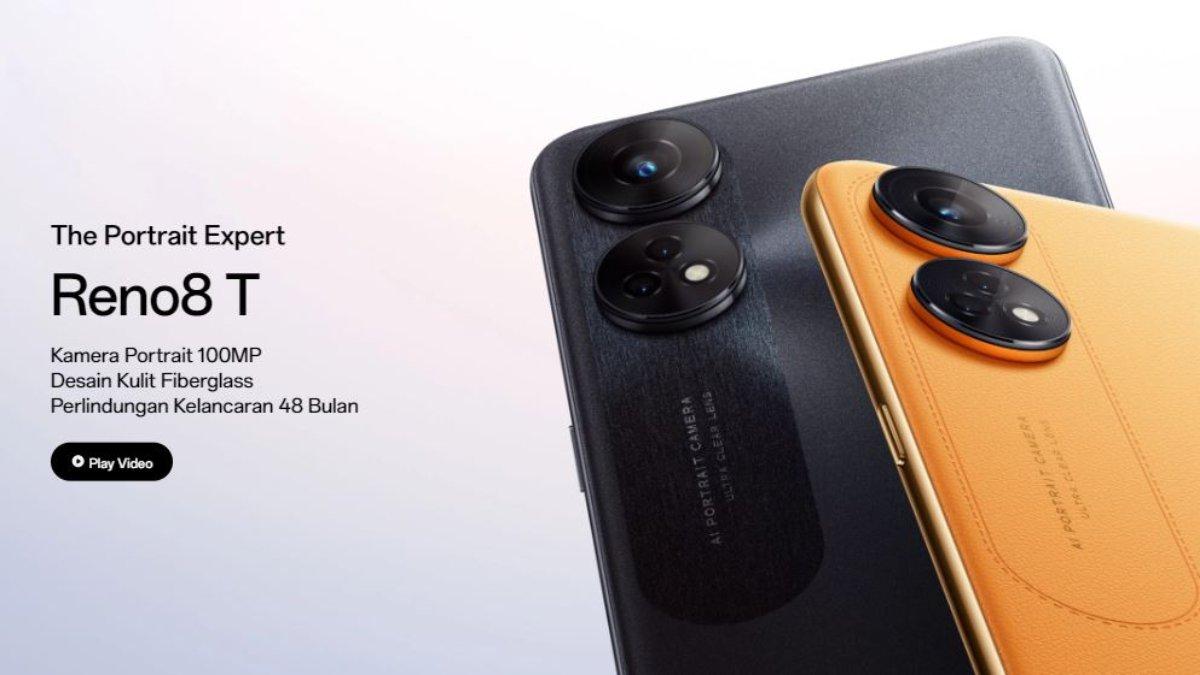 Oppo Reno 8T.