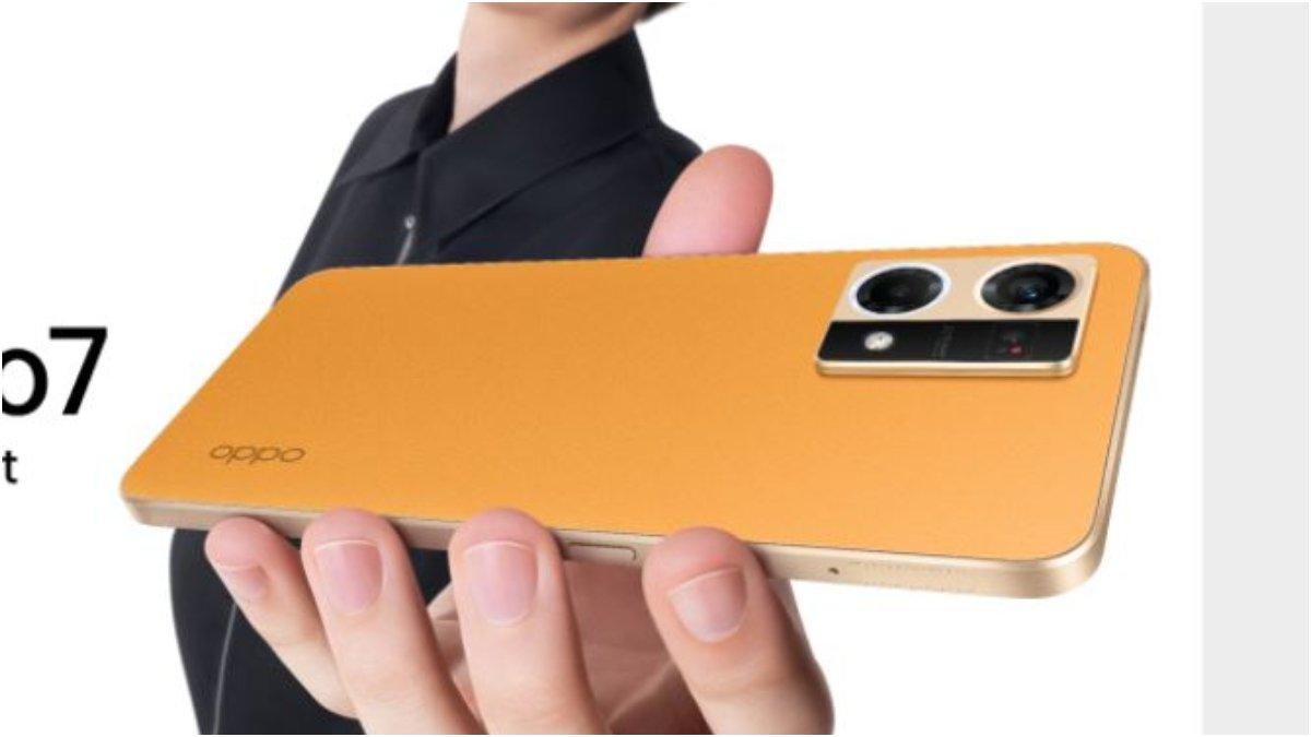 Oppo Reno7 4G dengan desain klasik super keren, warna oranye, cek spesifikasi dan harga terbaru bulan Oktober 2024 sebelum membelinya.