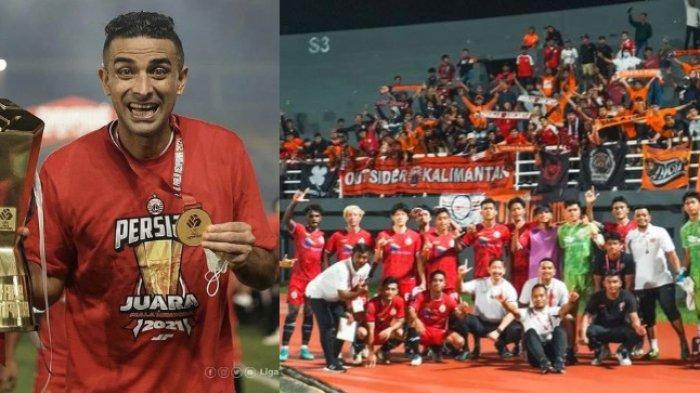 Kolase foto Otavio Dutra (kiri), bek veteran Persija Jakarta yang absen dari tim yang berlaga di Piala Presiden 2022 (kanan). Kini, posisi Otavio Dutra makin terancam setelah kedatangan Ondrej Kudela ke kubu Macan Kemayoran.