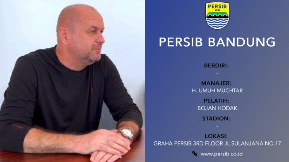 Pelatih anyar Persib Bandung, Bojan Hodak resmi terdaftar di PT Liga Indonesia Baru, Kamis (3/8/2023).