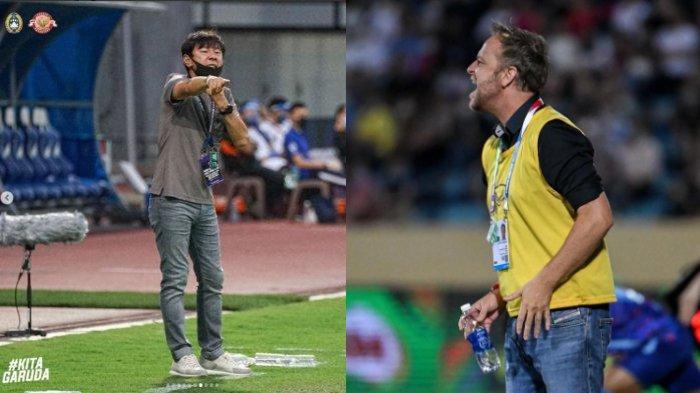 Pelatih Timnas U-23 Indonesia, Shin Tae-yong dan pelatih Timnas Thailand, Mano Polking