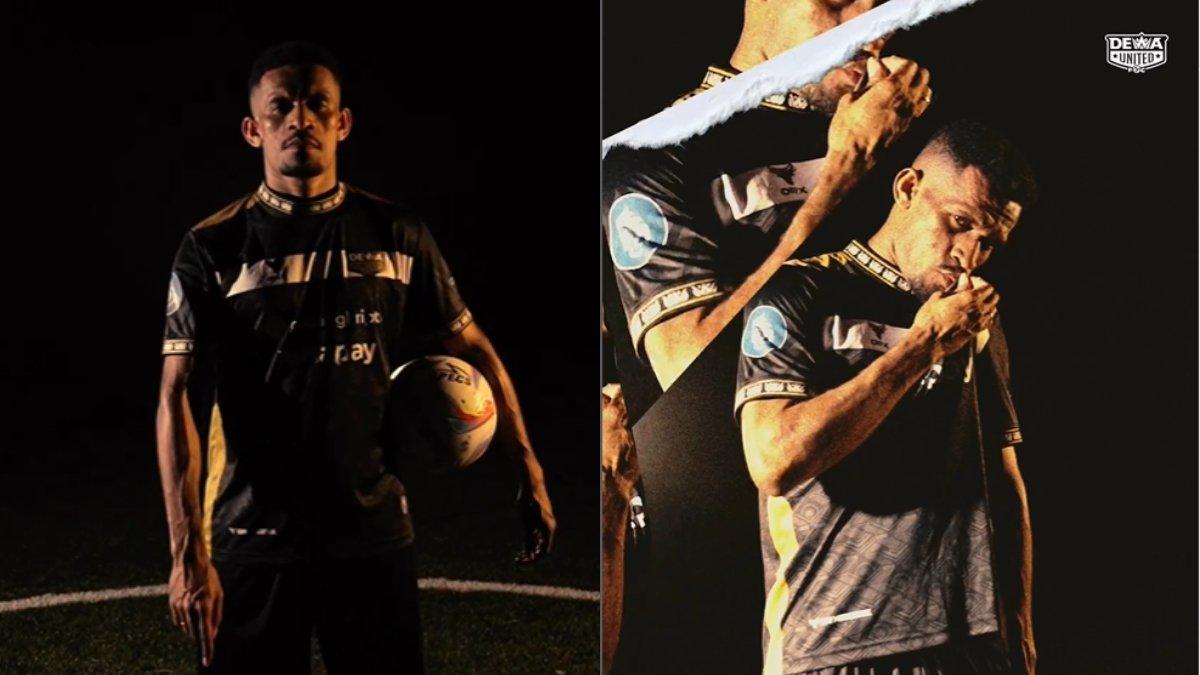 Pemain anyar Dewa United di musim 2023/2024, Ricky Kambuaya.