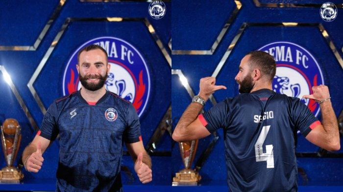 Pemain asing baru Arema FC, Sergio Silva