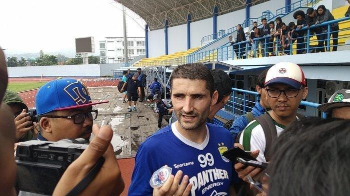 Pemain baru Persib Bandung, Srdan Lopicic.