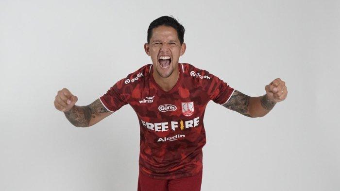 Pemain baru Persis Solo, Irfan Bachdim.