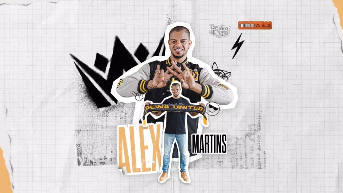 Pengumuman resmi Alex Martins yang bergabung bersama Dewa United pada Selasa (6/6/2023)