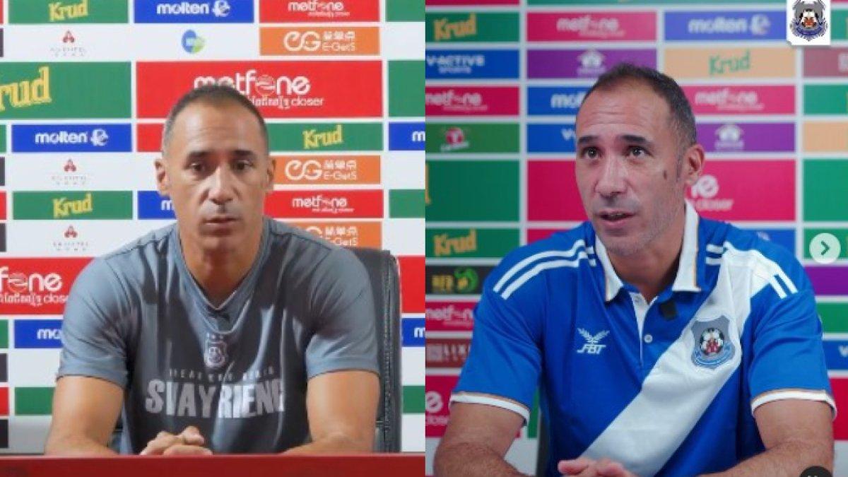 PROFIL PELATIH - Kolase foto pelatih Pep Munoz.