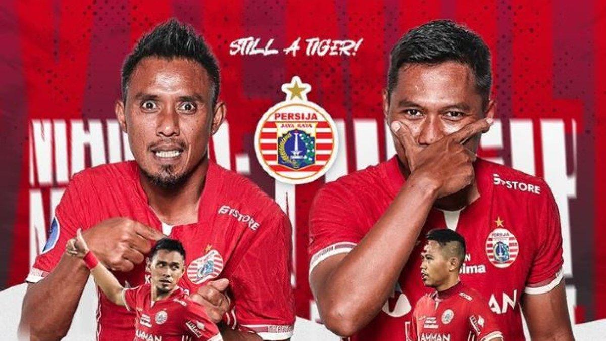 Persija mengumumkan telah memperpanjang kontrak pemain seniornya, Maman Abdurahman dan Tony Sucipto, Rabu (24/5/2023).