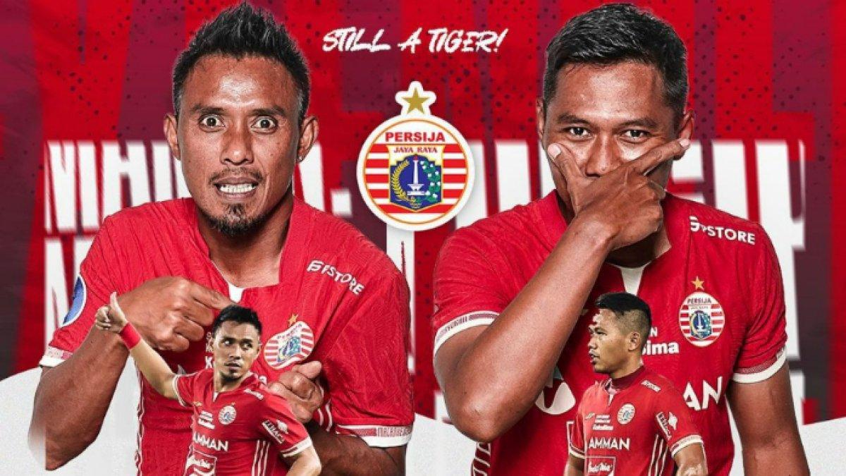 Persija Jakarta lakukan perpanjangan kontrak dua pemain seniornya, Maman Abdurahman dan Tony Sucipto untuk musim Liga 1 2023, Rabu (24/5/2023).