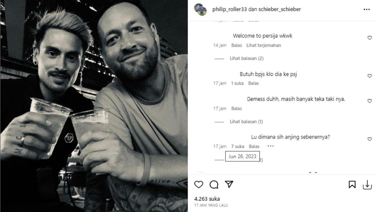 Philip Roller disorot tajam The Jakmania