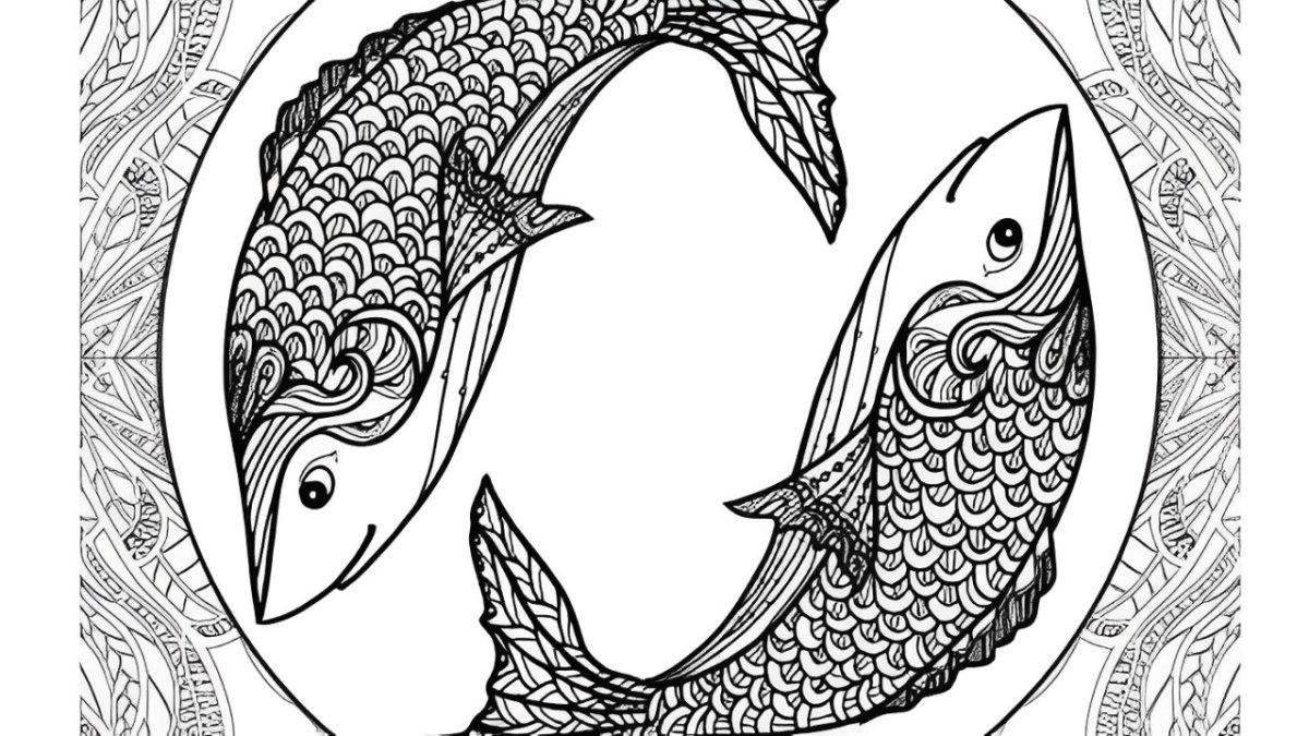 lambang zodiak Pisces