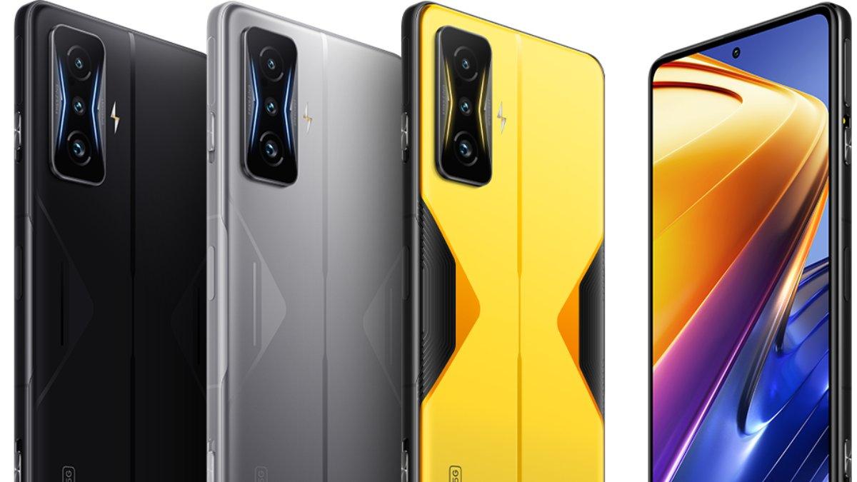 Tampilan POCO F4 Gt yang terlihat memukau dengan desain gaming phone yang kuat.