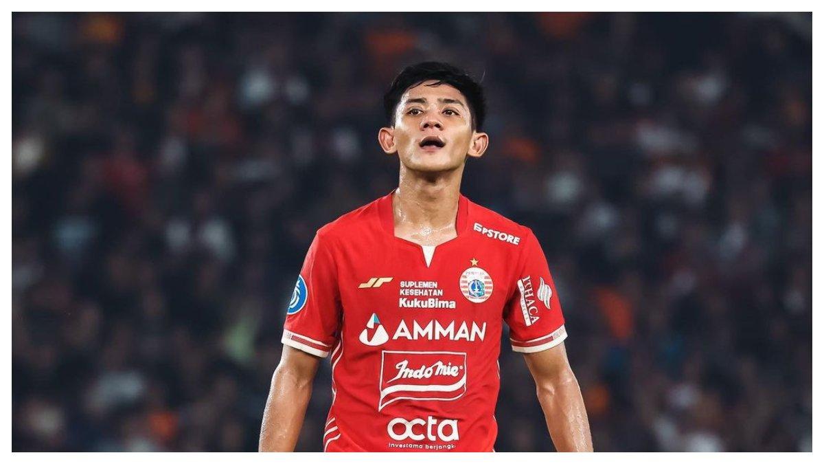 Profil Firza Andika, bek sayap lincah yang berhasil gandakan kedudukan Persija Jakarta melawan PSS Sleman pada Liga 1 2023, Jumat (4/8/2023).