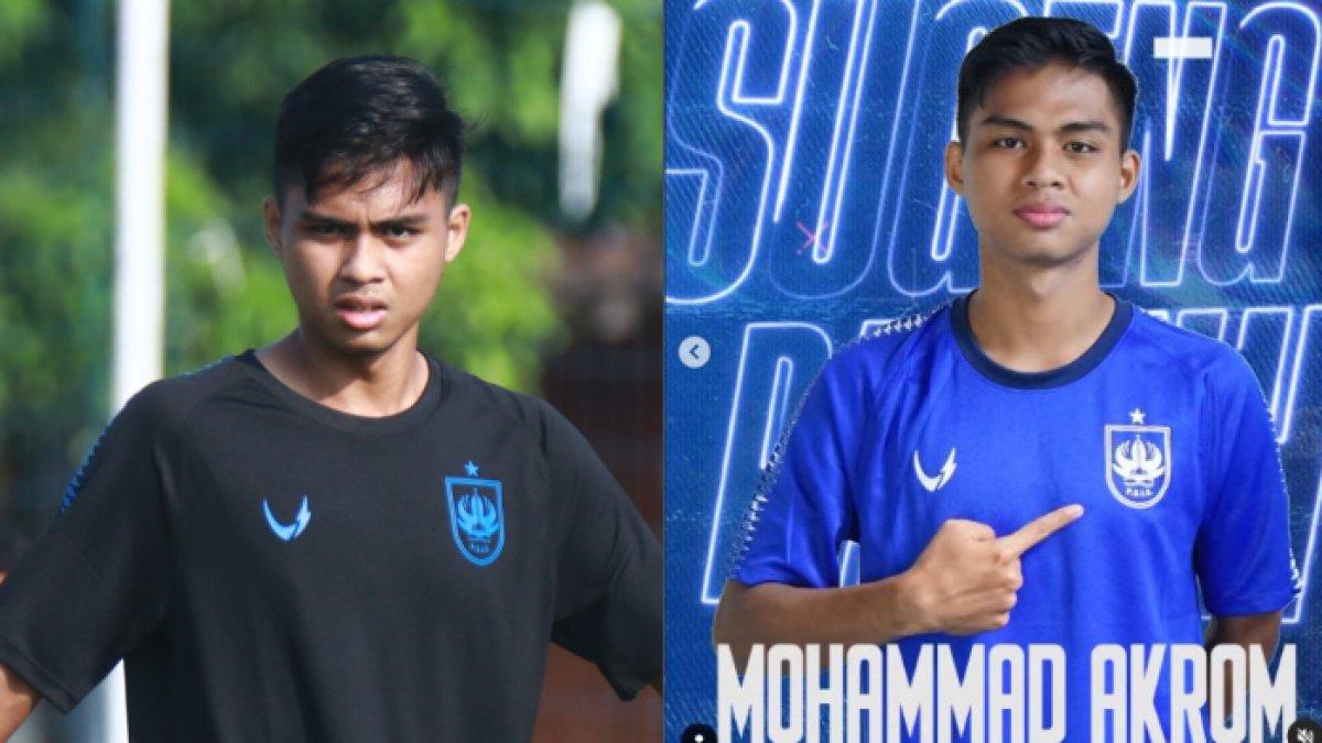 PSIS Semarang mengumumkan pemain barunya Mohammad Akrom, Senin (29/5/2023).