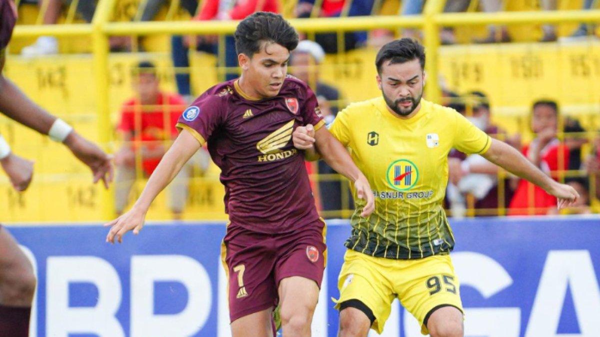 Cuplikan pertandingan PS Barito Putera saat bertandang ke markas PSM Makassar Kamis (9/2/2023).