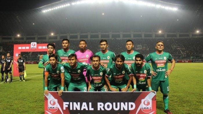 PSS Sleman tampil dengan skuat terbaiknya kala berjumpa Semen Padang pada laga final Liga 2 2018 di Stadion Pakansari, Cibinong, Selasa (4/12/2018).