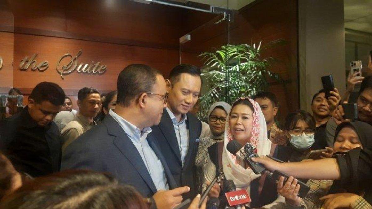 Putri Presiden ke-4 Abdurahman Wahid (Gus Dur), Yenny Wahid saat ditemui di Djakarta Theater, Jakarta, Kamis (10/8/2023).