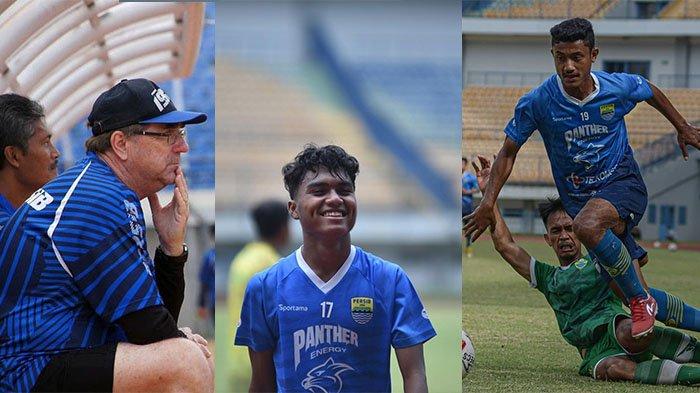 Robert Alberts (kiri) pada postingan Instagram @robertrenealberts pada 12 Oktober 2019, Saiful (tengah) dan Ravil Shandyka (kanan) pada postingan Instagram @ifull11 1 Juni 2021, dan @ravilshandyka14 27 Juni 2021. Dua wonderkid Persib Bandung yang dipinjamkan ke Bandung United masih nampak dalam latihan kedua.