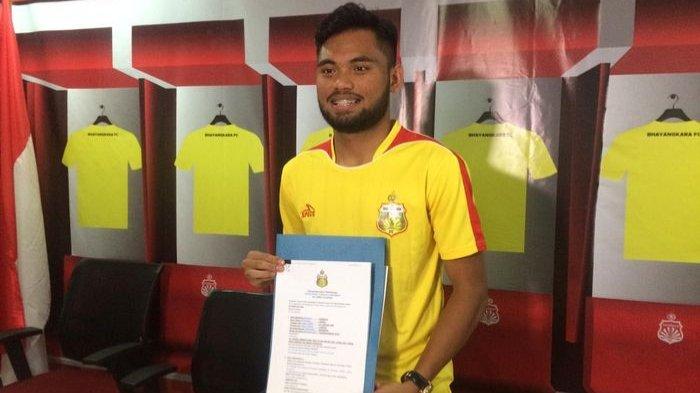 Saddil Ramdani ketika berseragam Bhayangkara FC.