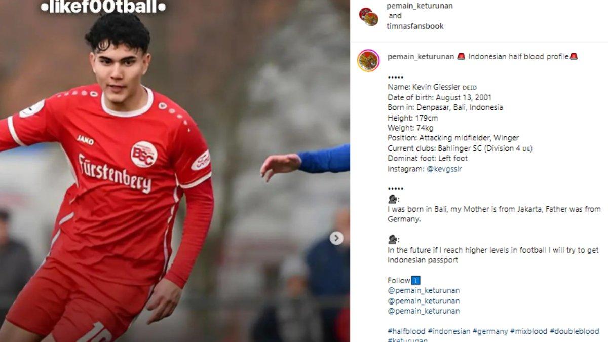 screenshoot instagram/@pemain_keturunan