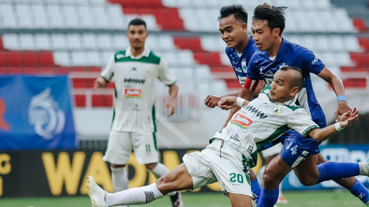 PSIS SEMARANG VS PSS SLEMAN - Cuplikan laga PSIS Semarang vs PSS Sleman di Stadion Jatidiri, Semarang, Jawa Tengah, Jumat, 9 Mei 2025.