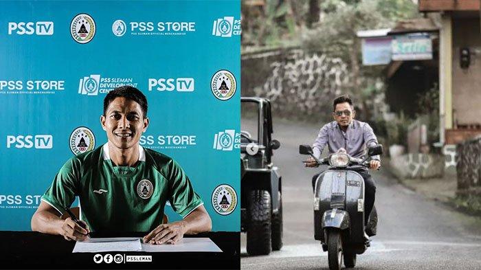 Purwaka Yudhi (kiri) dan Seto Nurdiantoro (kanan) pada postingan Instagram @psssleman. PUrwaka Yudhi resmi digaet, beberapa pemain PSIM Yogyakarta lainnya berpotensi nyusul.