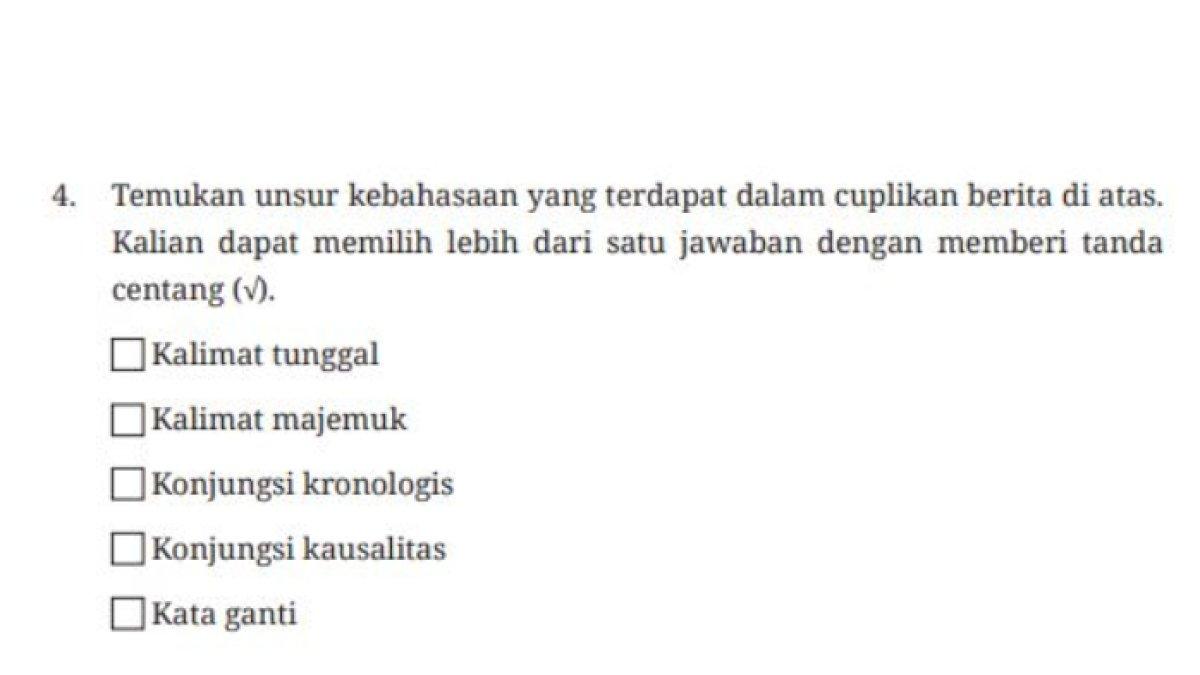 KUNCI JAWABAN -