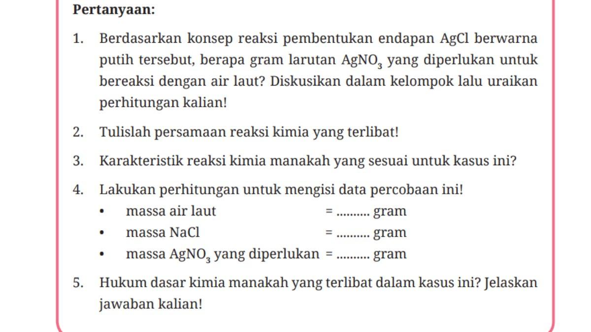 Soal Pengayaan Halaman 147, Ilmu Pengetahuan Alam Kelas 10 SMA/MA.