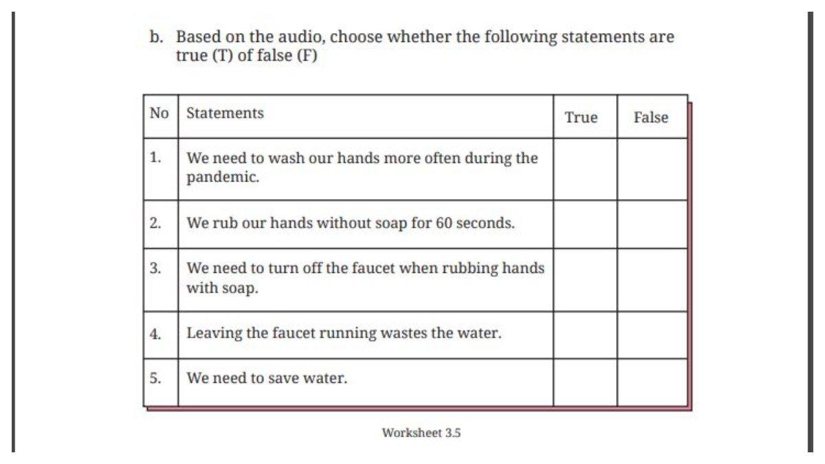 soal kelas 8 worksheet 3.5 halaman 144