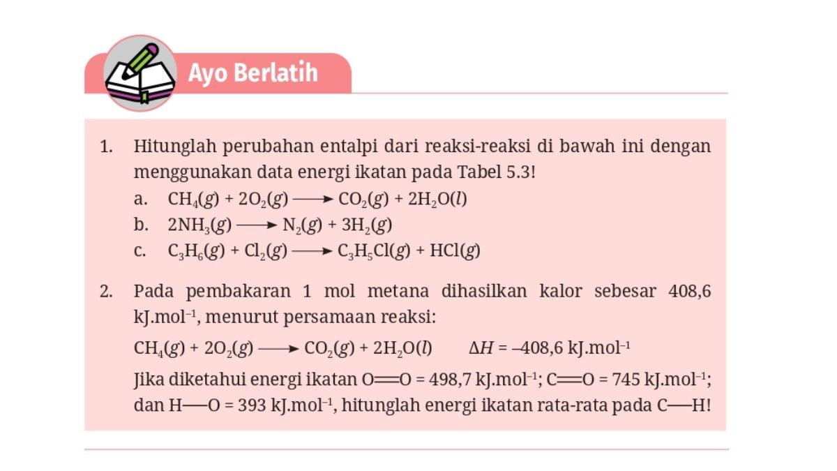 Soal fisika kelas 11 SMA/MA Kurikulum Merdeka Bab 5, Ayo Berlatih halaman 148 diakses pada Jumat (31/1/2025).