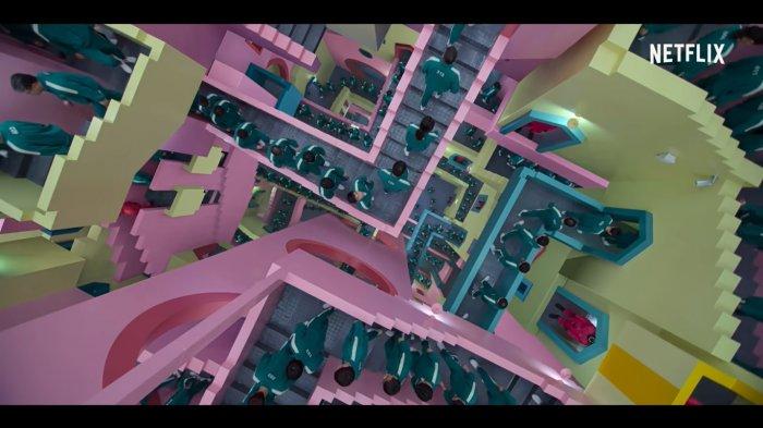 Trailer resmi serial Squid Game.