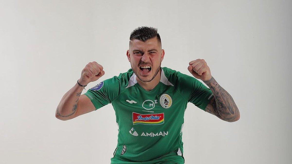 Sosok striker anyar PSS Sleman di Liga 1 2022, Yevhen Bokhashvili.
