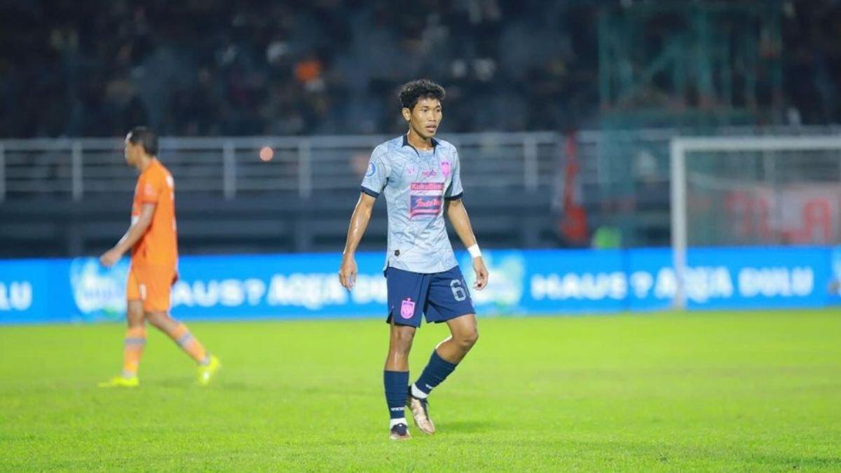 Potret Tri Setiawan saat berlaga bersama dengan PSIS Semarang.