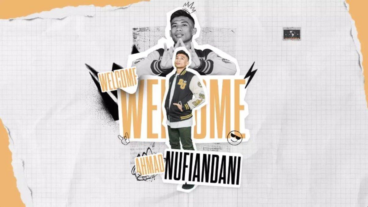 Pengumuman resmi Ahmad Nufiandani yang bergabung dengan Dewa United FC
