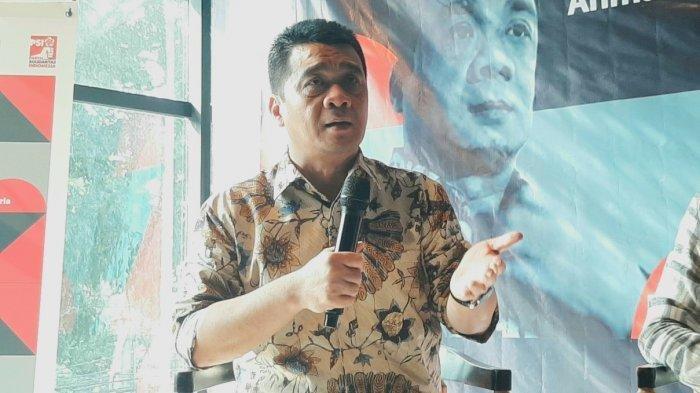 Calon wakil gubernur (cawagub) dari Gerindra, Ahmad Riza Patria dihadirkan pada acara 'Ngobrol Bareng Cawagub', di Jakarta Selatan, Jumat (6/3/2020).