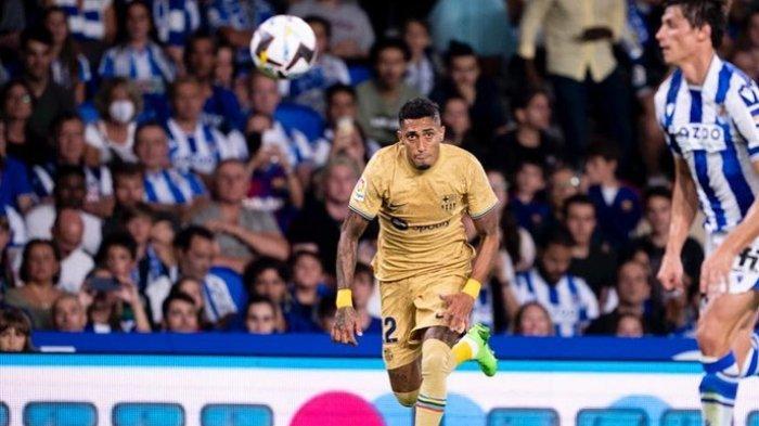 Winger lincah Barcelona asal Brasil, Raphinha.