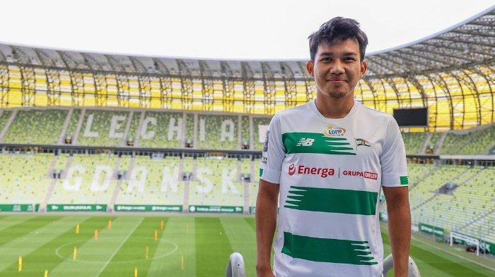 Witan Sulaeman ketika berseragam Lechia Gdansk.